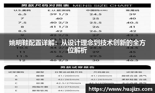 姚明鞋配置详解：从设计理念到技术创新的全方位解析